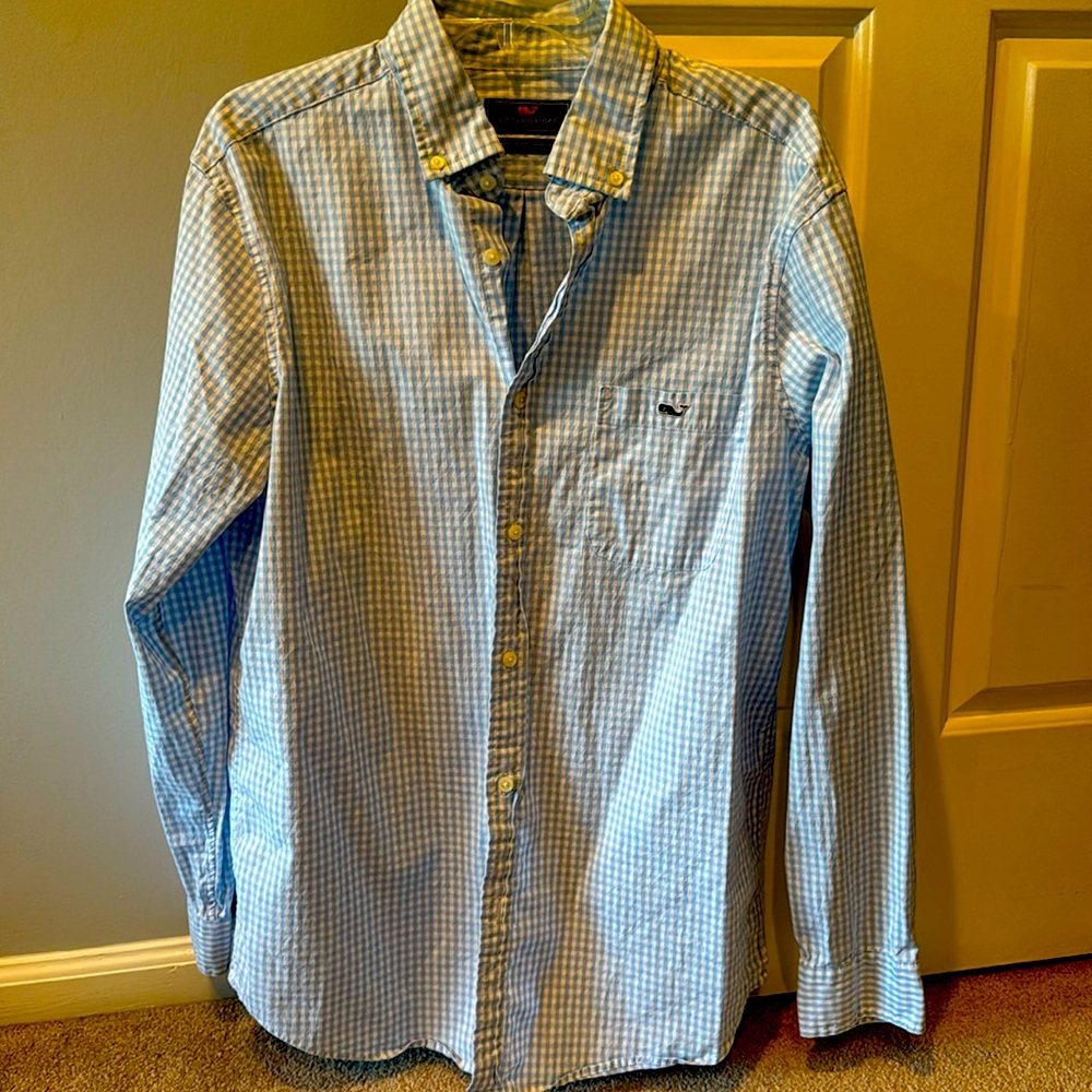 Vineyard Vines classic fit Tucker shirt, gingham